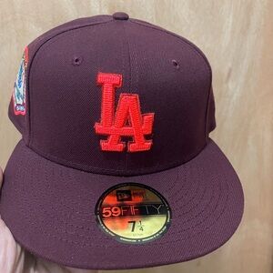 Myfitteds Los Angeles dodgers Olympic patch Kendrick inspo size 7 1/4 new